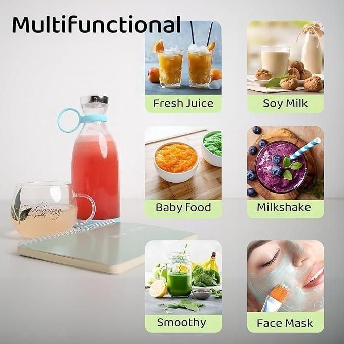 Travel Portable Mini Juice Blender Perfect For Travel and Gym