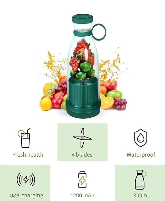 Travel Portable Mini Juice Blender Perfect For Travel and Gym