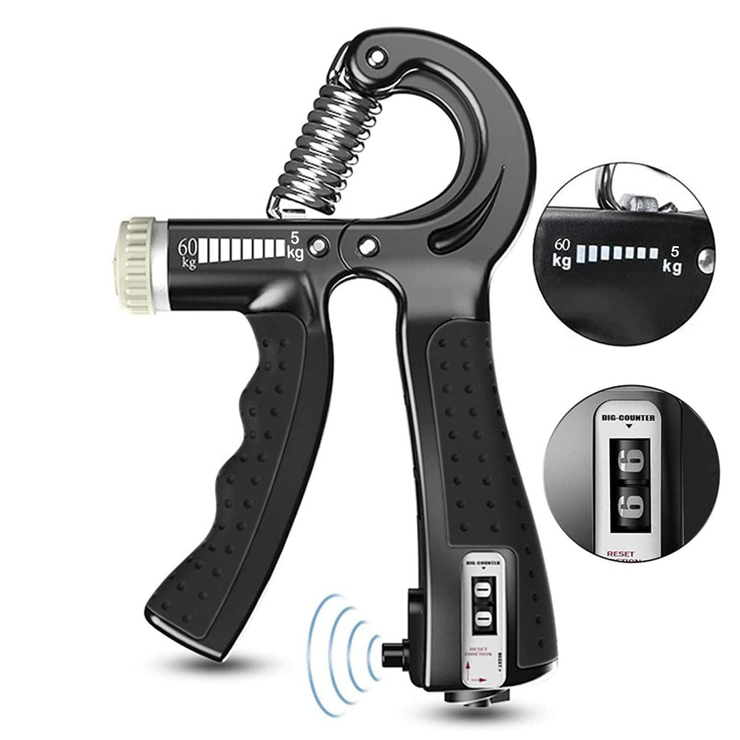 Adjustable Spring Hand Grip Strengthener